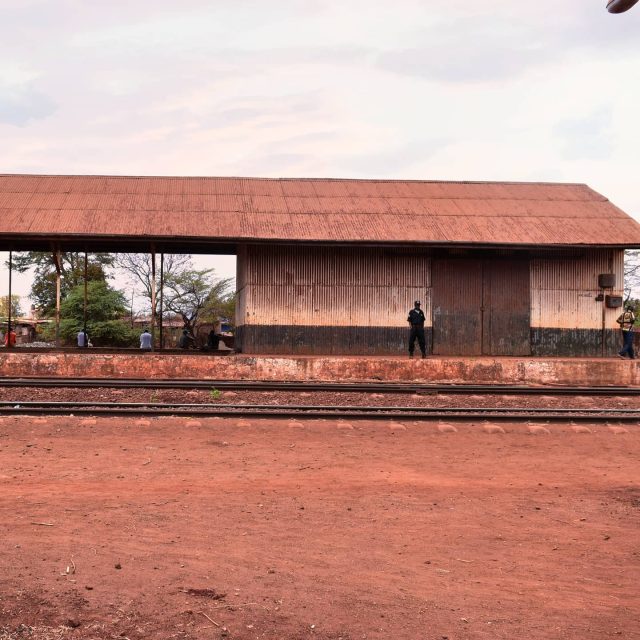 Shades of dust. Emali station. October 2015