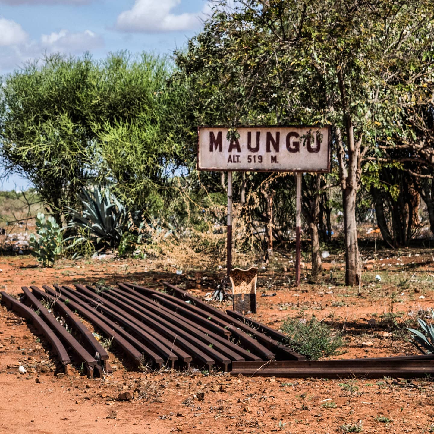 Captured: 15th October 2015.
Maungu station sign. Each station had a sign indicating station name and altitude above sea level.
#Railway #RailwayHistory #EastAfrica #Kenya #Uganda #Tanzania #AfricanRailways