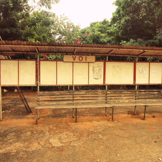 Captured: August 2013.
Waiting bench along Voi station platform. I also just happen to be a sucker for vintage signs.
#Railway #RailwayHistory #EastAfrica #Kenya #Uganda #Tanzania #AfricanRailways
