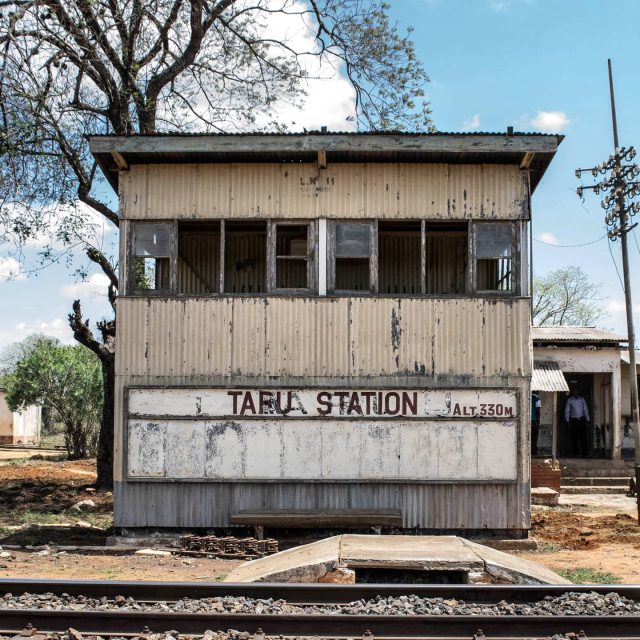 Taken: 15th October 2015
Taru railway station. Named after the area it's located, the Taru desert. This desert is infamous in Uganda railway history due to the immense difficulty of building a railway in the scorching heat, with little food, no water and the constant threat of man eating lions.