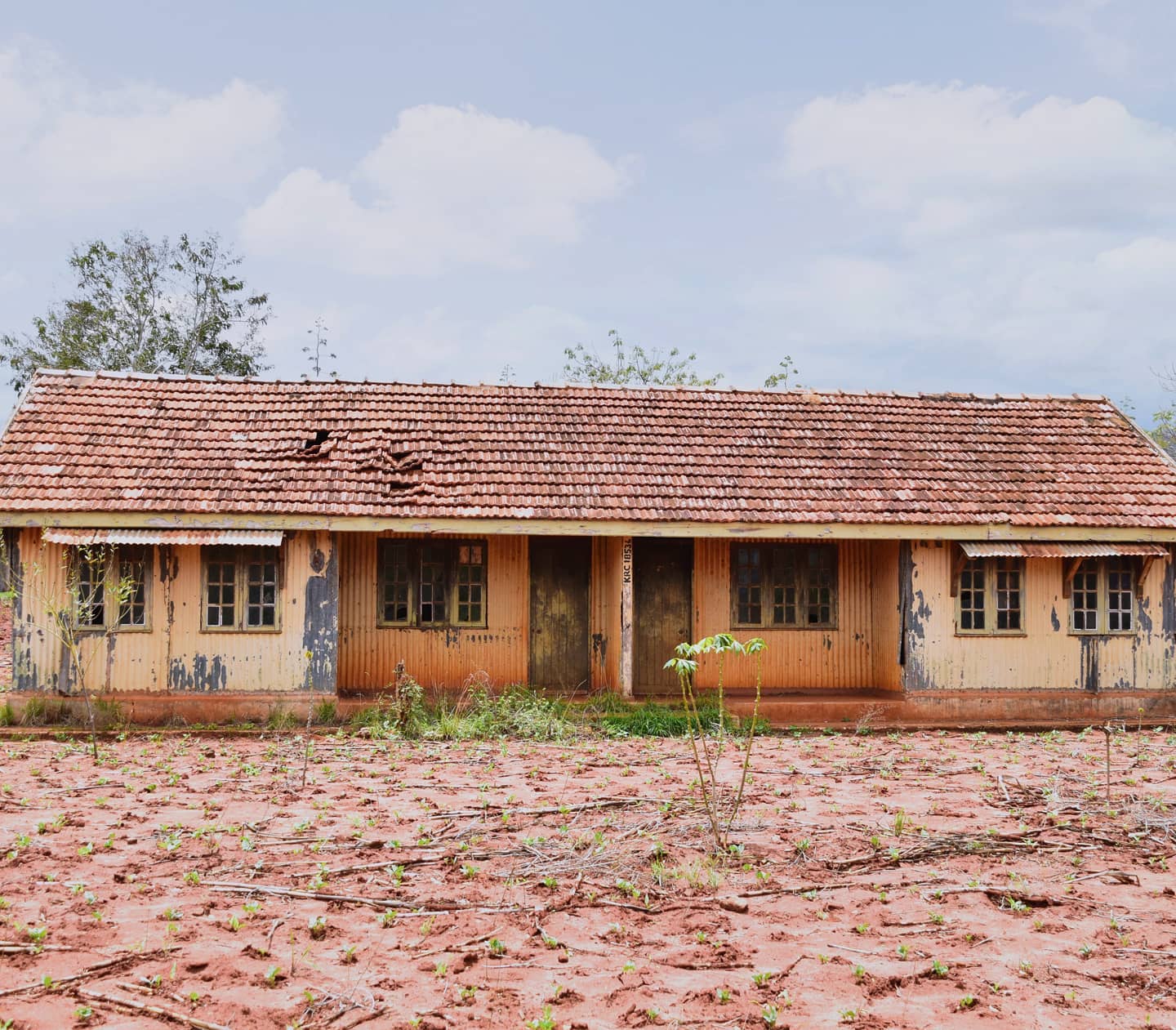 Mwatate station just after Voi along the Voi - Taveta line that links to Tanzania. The station is located inside a private sisal farm and not available to the public .
The Voi - Taveta was not transporting cargo or passengers at the time this photo was taken.
Captured: October 2015