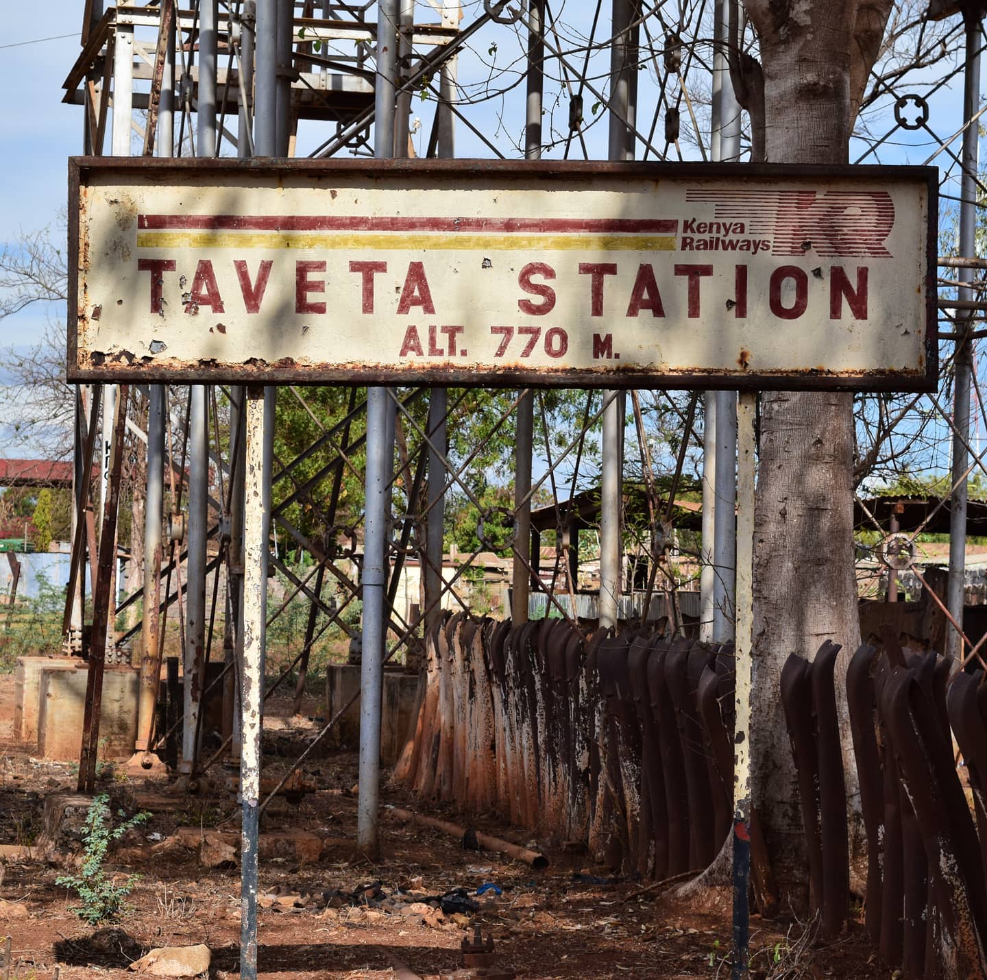 Taveta station is the last station along the Voi - Taveta line.
One interesting thing about the Taveta line was that it was built purely for military purposes as a way to transport troops and ammunition from Mombasa to Tanganyika border during WW1.
Taita Taveta County was the scene of vicious battles between British and German forces. Today the county hosts an array of historical sites related to the WW1 period.
After the world war, Tanganyika was administered as a British colony and the line continued to serve as an important means for transfer of goods and people between the two countries. The neighbouring town on the Tanzania side is known as Holili.
