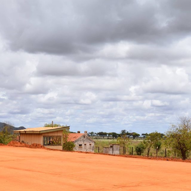 Irima station, just after Voi. The graded murram section you can see in the foreground is the foundation for the elevation of the SGR which was in construction at the time.
Captured in October 2015